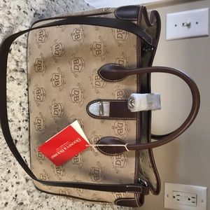 Dooney & Bourke NWT Large, Brown, Tote